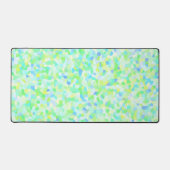 Groovy Bohoカラフル Eclecticモザイク振りかける デスクマット (正面)