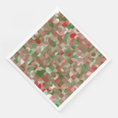 Groovy Bohoモダンレトロ幾何学的クリスマス (コーナー)