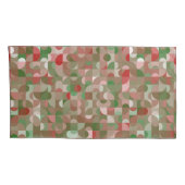 Groovy Bohoモダンレトロ幾何学的クリスマス 枕カバー (裏面-右)