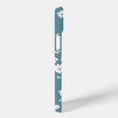 Groovy Boho青い花花柄 Case-Mate iPhoneケース (裏面 / 右)