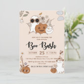 Groovy Boo Bashハローウィンパーティ 招待状 (スタンド正面)