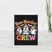 Groovy Boo-Behavior Crew Behavior Analyst Hallowee カード (正面)