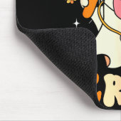 Groovy Boo Boo Crew Nurse Halloween Cute Ghost Wom マウスパッド (コーナー)