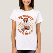 Groovy Boo No Diggity Bout To G It Up Halloween Bo Tシャツ (正面)