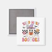 Groovy Booooks幽霊読もっと本おもしろい先生 マグネット (正面/裏面)