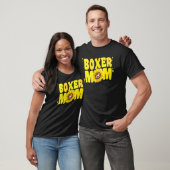Groovy Boxer Mom For Women Sunflower Boxer Dog Ow Tシャツ (ユニセックス)