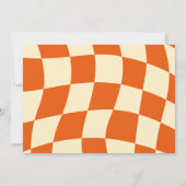 Groovy Boy 2nd誕生日の写真 招待状 (裏面)