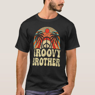 Groovy Brother 70s美学1970のレトロブラザー Tシャツ