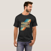 Groovy Brother 70s美的ノスタルジア1970sレター Tシャツ (正面フル)