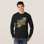 Groovy Brother 70s美的ノスタルジア1970sレター Tシャツ (正面フル)