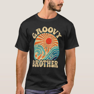 Groovy Brother 70s美的ノスタルジア1970sレター Tシャツ