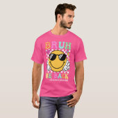 Groovy Bruh私たちはScにアシスタントの校長を戻す Tシャツ (正面フル)