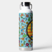 Groovy Capricorn Custom ウォーターボトル (正面)