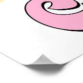 groovy chick, retro, vintage ポスター (角)