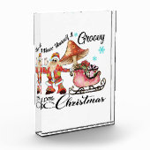 Groovy Chirstmasギフト – フォトブロック (左)