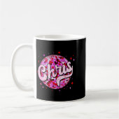 Groovy Chris First Name D I Love Chris Tees Meme コーヒーマグカップ (左)