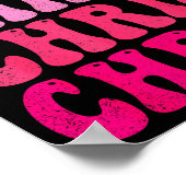 Groovy Chris First Name D I Love Chris Tees Meme  ポスター (角)