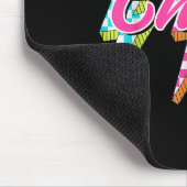 Groovy Chris Lightning Bolt Checkered I Love Meme  マウスパッド (コーナー)