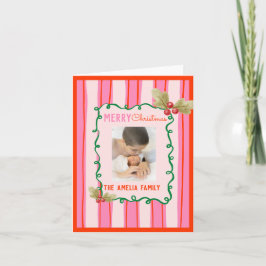 Groovy Christmas Doodle Photo  シーズンカード