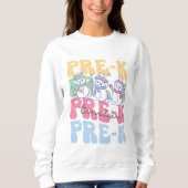 Groovy Christmas Pre-k先生Tシャツ スウェットシャツ (正面)