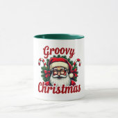 Groovy Christmas Santa Mug マグカップ (中央)