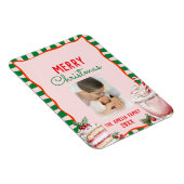 Groovy Christmas Sweet Treats Photo  マグネット (右側)