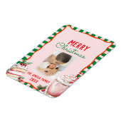 Groovy Christmas Sweet Treats Photo  マグネット (左側)