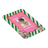 Groovy Christmas Tree Doodle Photo  マグネット (右側)