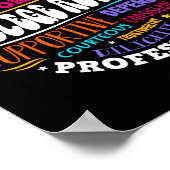 Groovy College Advisor Appreciation Week Back To S ポスター (角)