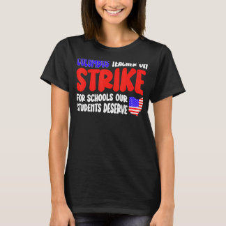 Groovy Columbusオハイオ学校先生がOH Teaをストライキ Tシャツ