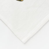 Groovy Coquette Western Valentines Day Collage Cli フリースブランケット (角)