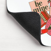 Groovy Coquette Western Valentines Day Collage Cli マウスパッド (コーナー)