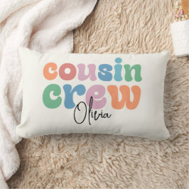 Groovy Cousin Crew Personalized ランバークッション