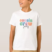 Groovy Cousin Crew Personalized Tシャツ (正面)