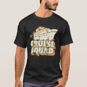 Groovy Cruise Squad Vacation Matching Group Tシャツ (正面)