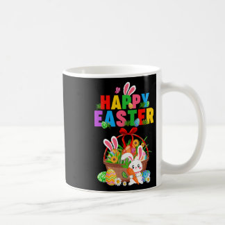 Groovy Cute Bunny Easter Egg Sket Easter Day Girls コーヒーマグカップ