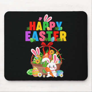 Groovy Cute Bunny Easter Egg Sket Easter Day Girls マウスパッド