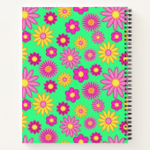 Groovy Daisies ノートブック (裏面)