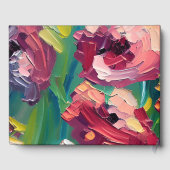 Groovy Deco絵画のインスパイア結婚s ゲストブック (裏面)