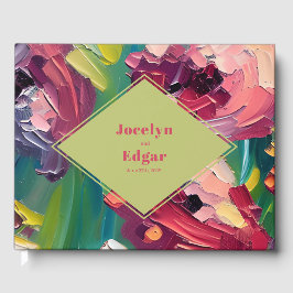 Groovy Deco絵画のインスパイア結婚s ゲストブック