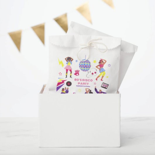 Groovy Discoパーティーレトロ80sディスコボール フェイバーバッグ