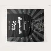 Groovy Discoボールバチェロレッテ背景 タペストリー (正面(横))