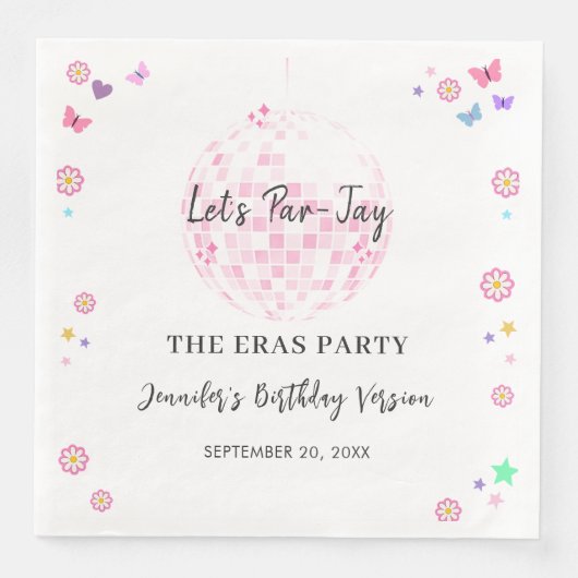 Groovy Disco時代の誕生日パーティー (正面)