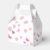 Groovy Disco Eras誕生日パーティーの好意ボックス フェイバーボックス (裏面サイド)