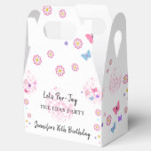 Groovy Disco Eras誕生日パーティーの好意ボックス フェイバーボックス (オープン)