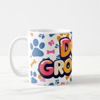 Groovy Dog Groomer コーヒーマグカップ
