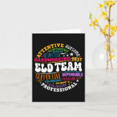 Groovy Eld Team Crew English Language Development  カード (黄色い花)