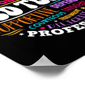 Groovy Eld Team Crew English Language Development ポスター (角)