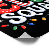 Groovy Elf Squad Elf Family Christmas Matching Paj ポスター (角)