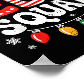 Groovy Elf Squad Elf Family Christmas Matching Paj ポスター (角)